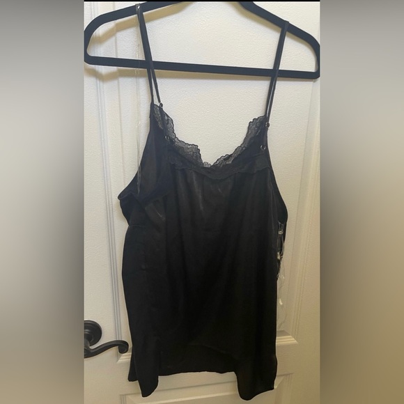 Black camisole Sz 1x Andree by Unit - Picture 1 of 11